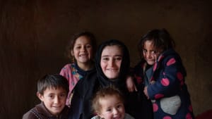 With our support, a single mother is keeping her children warm this winter